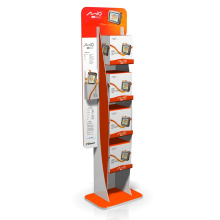 Best 2020 selling shelf floor supermarket stand display rack for new electronics products